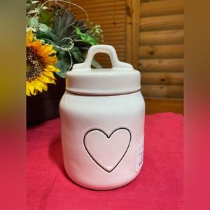 Rae Dunn Heart Canister